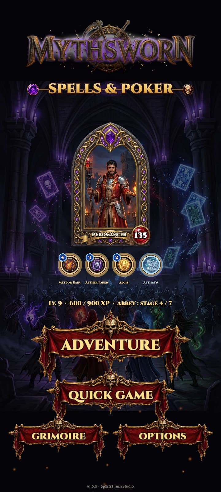 Home screen